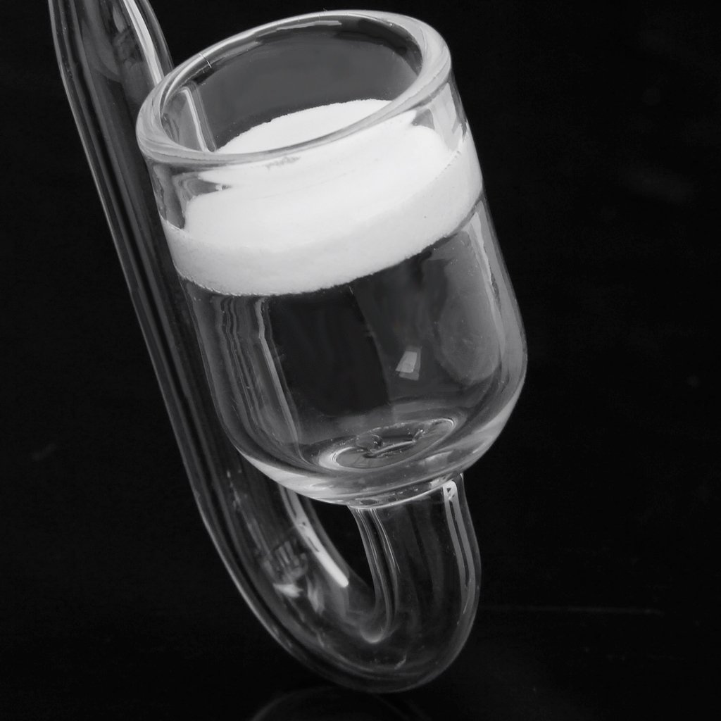 Difusor de CO2 de cristal con disco de cerámica – Acuario Red Fish